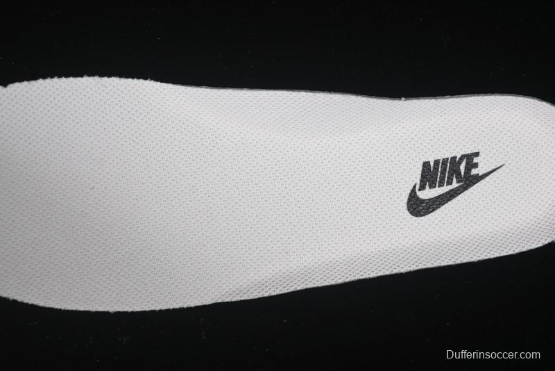 Nike Air Force 1 '07 Low Stussy Collaboration Grey Blue Black Leather Low-Top Casual Sneakers - XZ6188-199