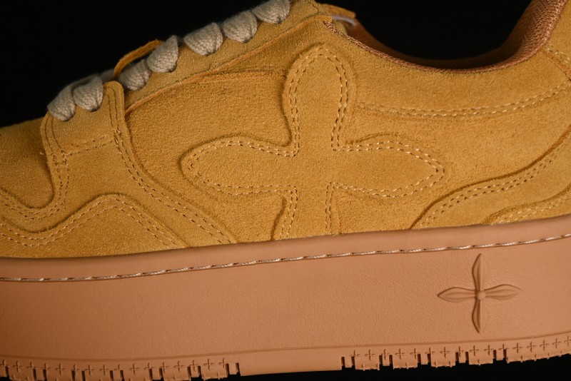 SMFK Comfortable Chunky Sole White Sneakers - T.D4