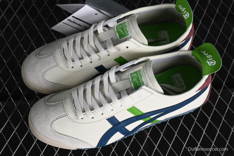 Onitsuka Tiger Mexico 66 Low-Top Leather Casual Running Shoes - 1183A201-115