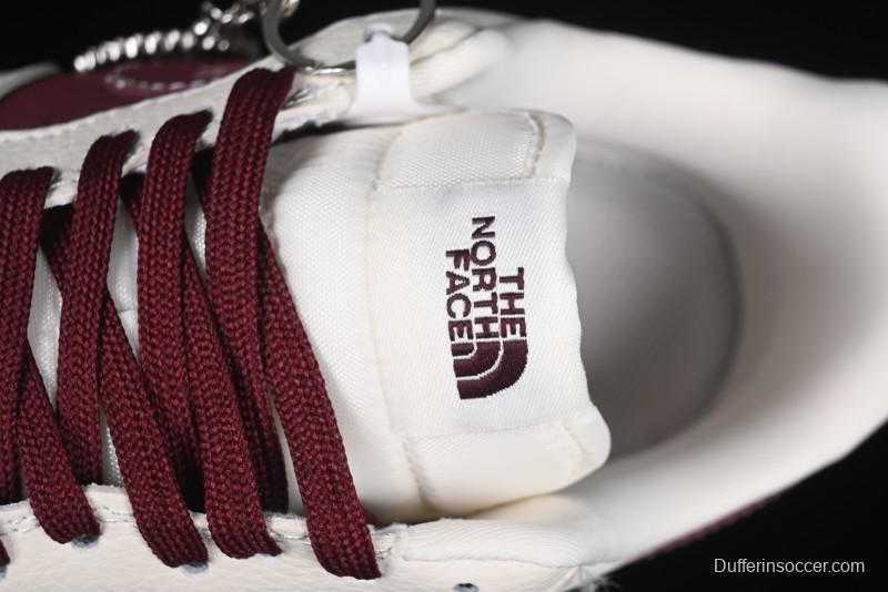 Nike Air Force 1 '07 Low The North Face Collaboration Burgundy Swoosh Casual Sneakers - KK1988-042