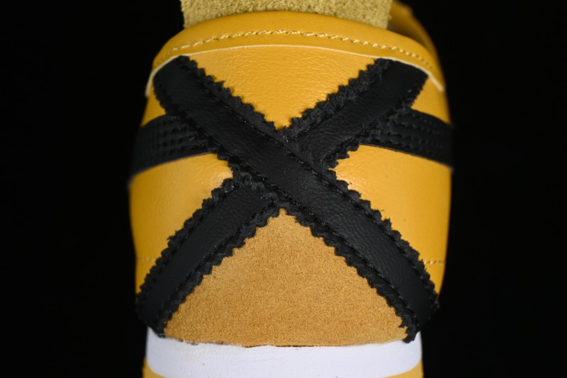 Onitsuka Tiger Mexico 66 Low-Top Leather Sneakers with Lace-Up Design - DL408-0490