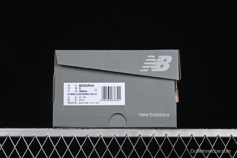 New Balance 2002 Series Retro Casual Running Shoes with Upgraded N-ERGY Cushion - M2002RHG