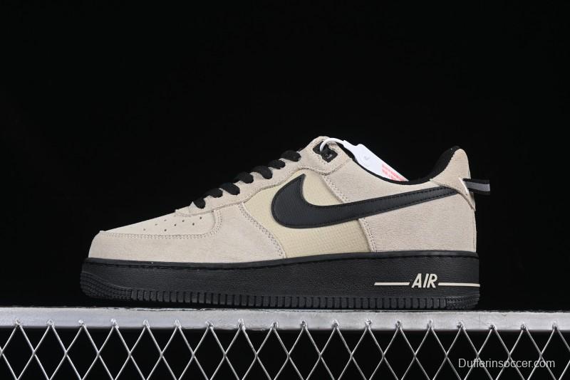 Nike Air Force 1'07 Low Casual Sneakers with Full-Length Air Cushion - HV6526-200
