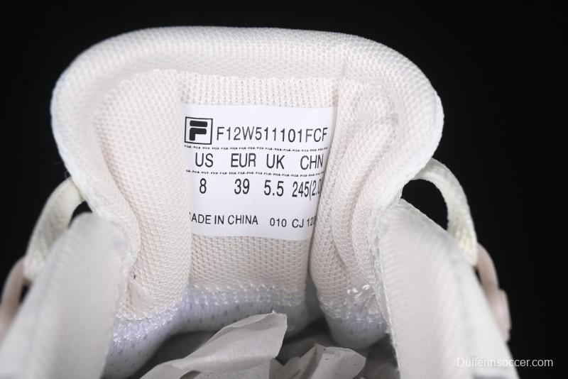 FILA Wave Fusion Chunky Sneakers - White & Gray