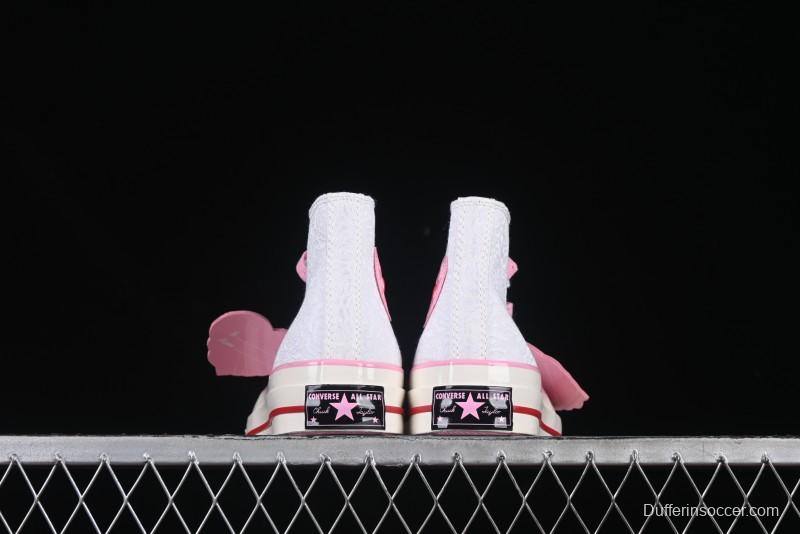 Converse Chuck 70 Valentine's Day Rose High Top Casual Sneakers - A14798C