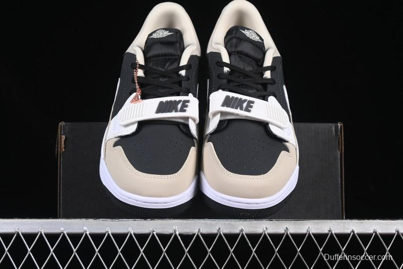 Nike Air Legacy 312 Low "Black/Sail/White" - Premium Style with Elephant Print Details