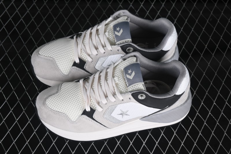 Converse Wave Trainer OX Retro Casual Commuting Running Shoes with Comfortable Anti-Slip and Wear-Resistant Design - A12836C