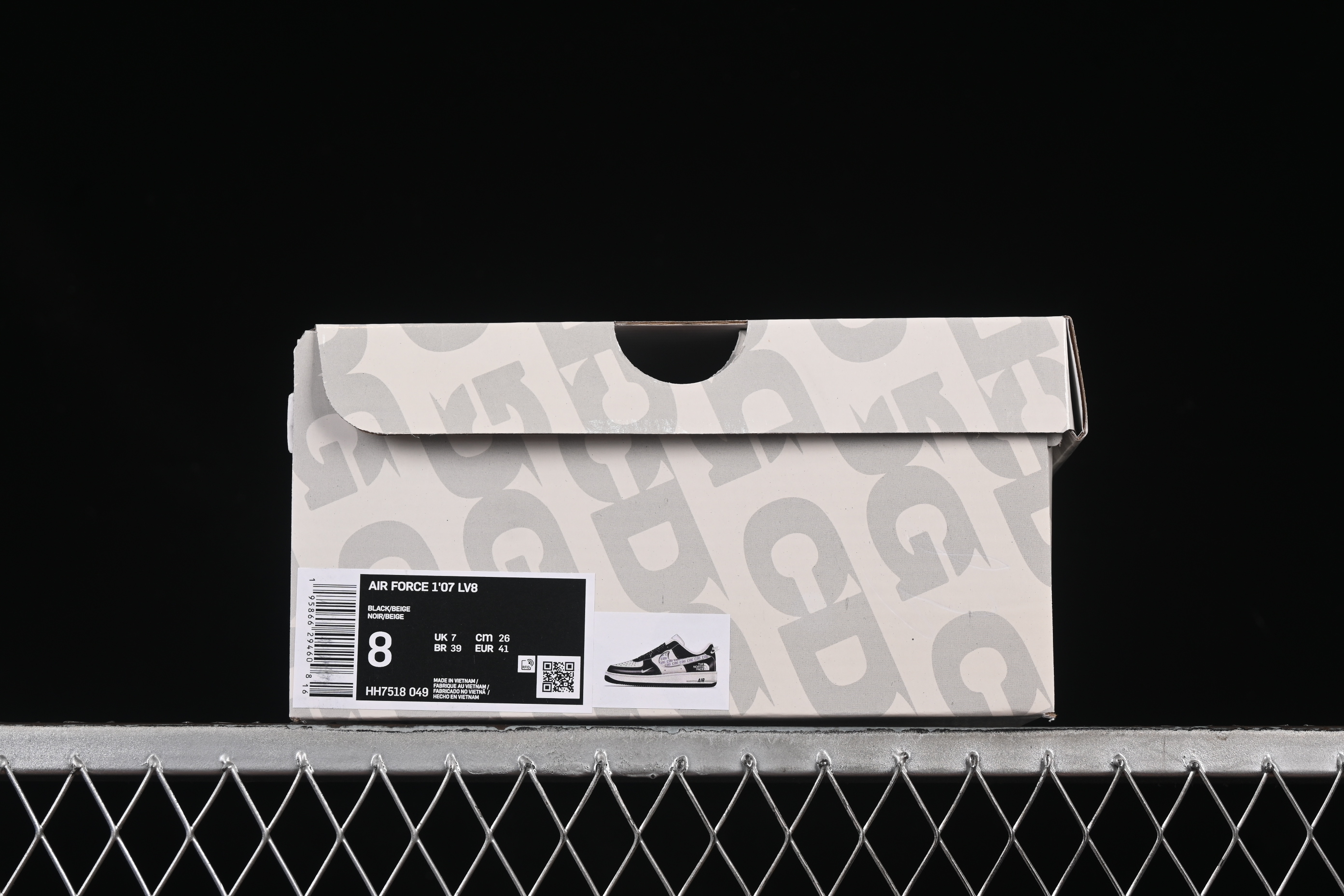 Nike Air Force 1'07 Low The North Face x CDG Panda Casual Sneakers - HH7518-049