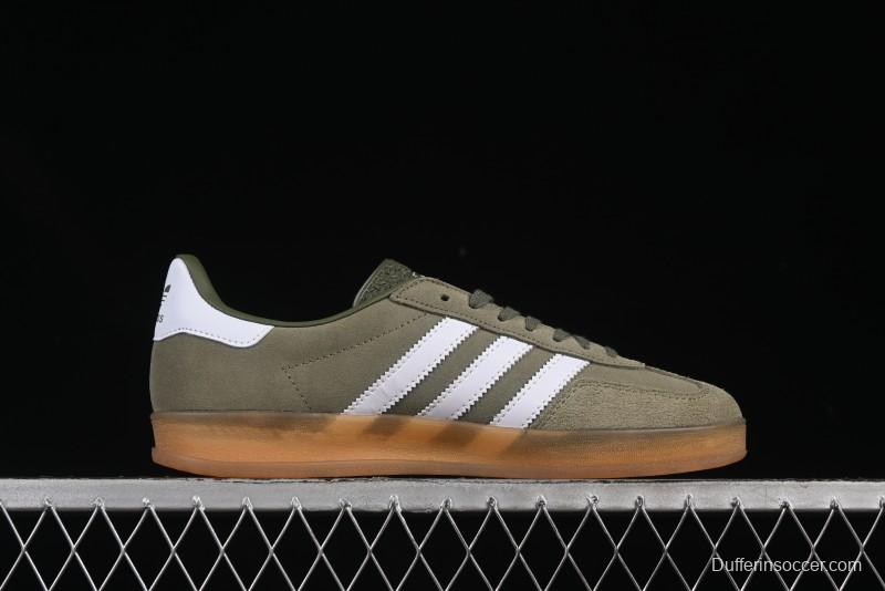 Adidas Originals Gazelle Indoor Retro Casual Slip-Resistant Wear-Resistant Low-Top Sneakers - JQ0174