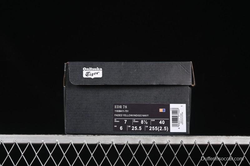 Onitsuka Tiger Edr 78 Low-Top Running Shoes Comfortable Versatile Slip-Resistant Durable - 1183B411-751