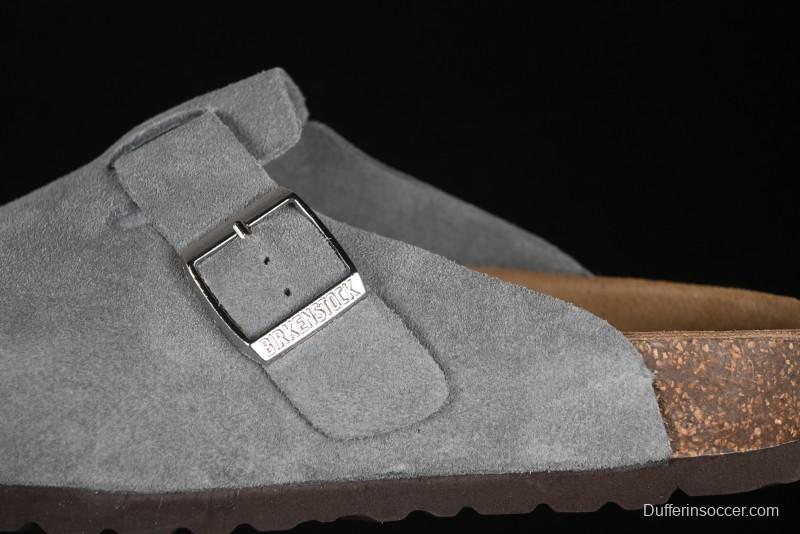 Birkenstock Arizona Soft Footbed Sandals with Suede Leather and Lambswool Lining - G.D4