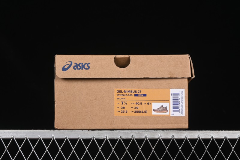 Asics Gel-Nimbus 27 Retro Breathable Casual Shoes with Cushioning for Men - 1012B816-020