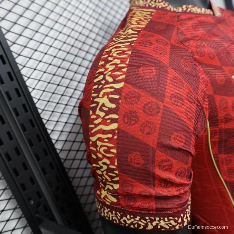 Player Version 25/26 Bayern Munich 125Th Anniversary Red Jersey