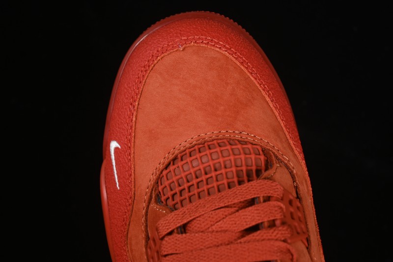 Nike Nigel Sylvester x Air Jordan 4 Retro High OG "Brick By Brick" Sneakers - HF4340-800