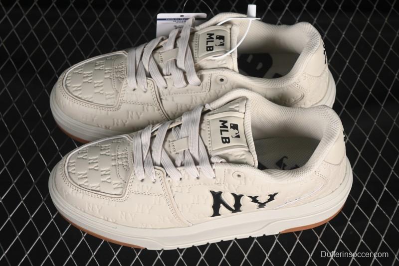 New York Yankees Chunky Liner Mid Denim Monogram Platform Sandals - 3ASXE015N50CRS