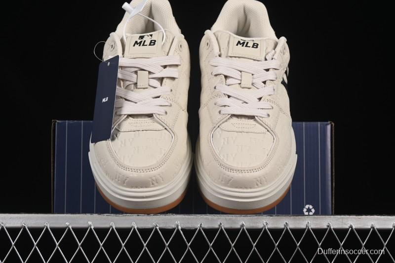 New York Yankees Chunky Liner Mid Denim Monogram Platform Sandals - 3ASXE015N50CRS