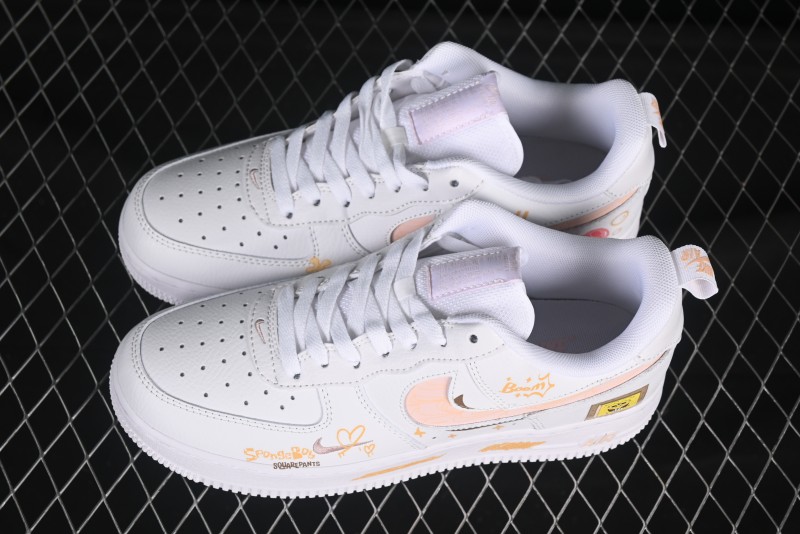 Nike Air Force 1'07 Low SpongeBob SquarePants Casual Sneakers - FB8971-070