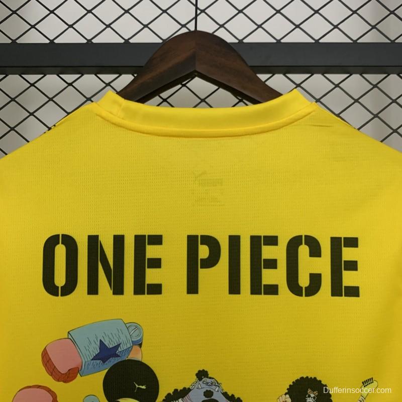 25/26 Borussia Dortmund Yellow with One Piece Design Jersey