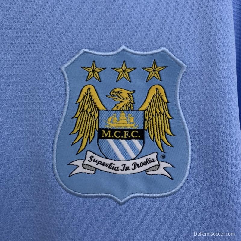 13/14 Retro Manchester City Home Jersey