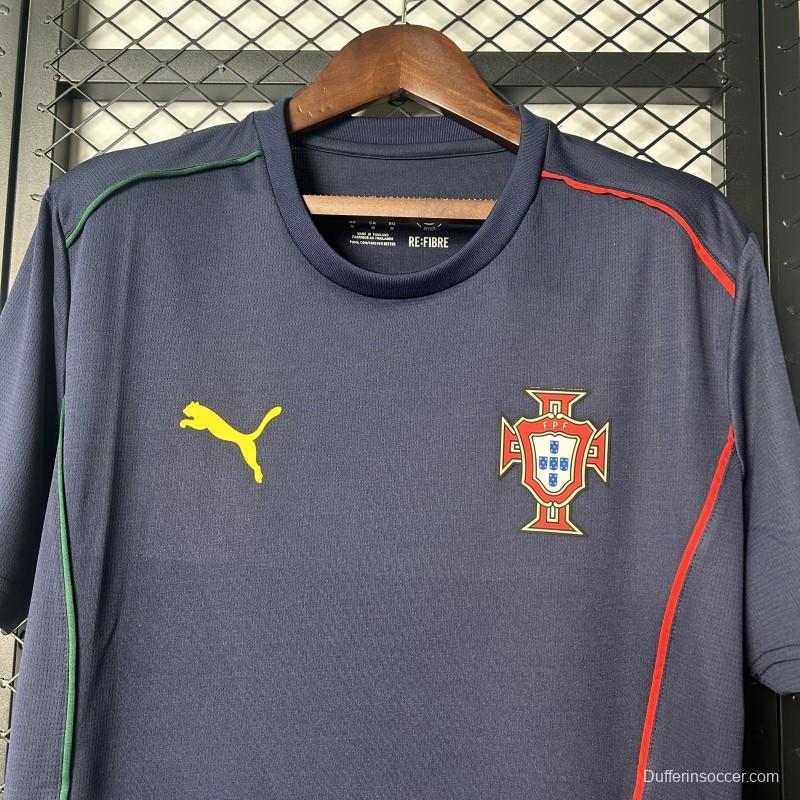 2025 Portugal Navy Pre-Match Jersey