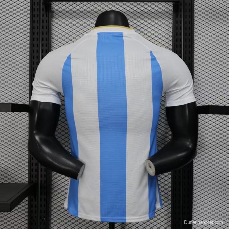 Player Version 2025 Argentina Home Jersey