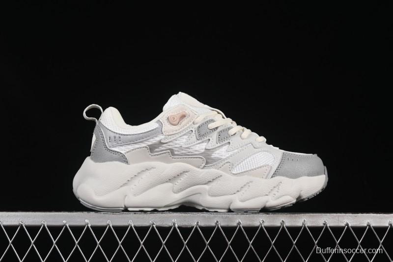 Fila Fusion Fern 2.0 Retro Chunky Sneakers with 3CM Height Increase - F12W511101FCF