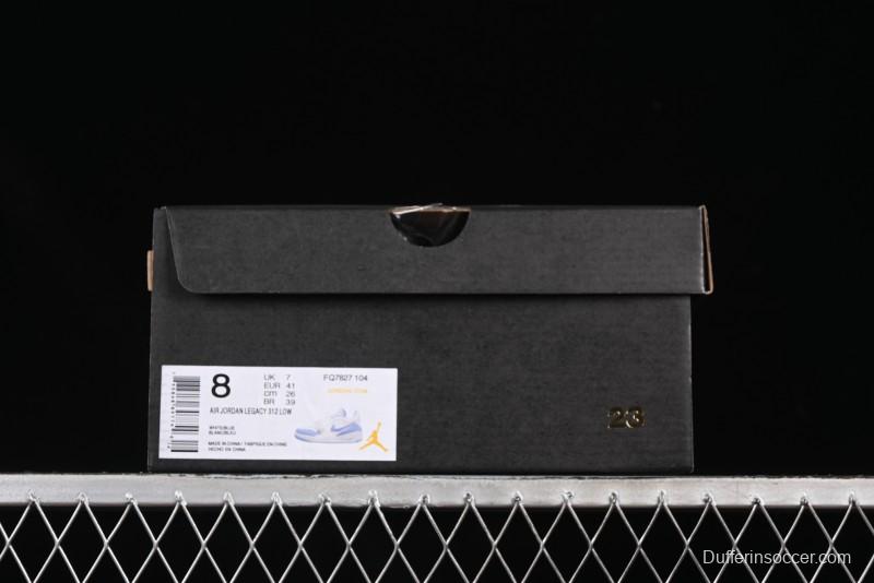 Nike Air Jordan Legacy 312 Low Sneakers with Triple Strap Design - FQ7827-104