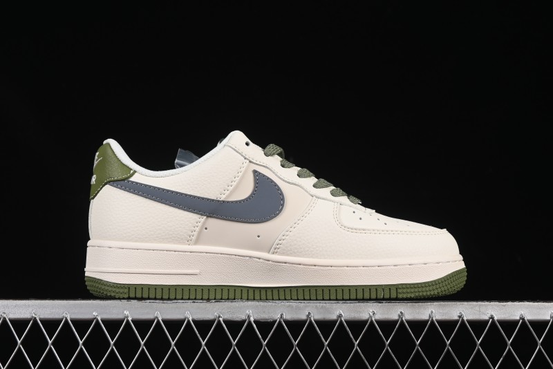 Nike Air Force 1'07 Low Gucci Collaboration Green Grey Pattern Casual Sneakers - XS1958-563