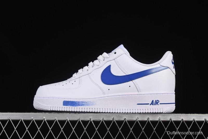 Nike Air Force 1 '07 Low Casual Sneakers with 2D Theme Gradient Sky Blue - ZH0316-076