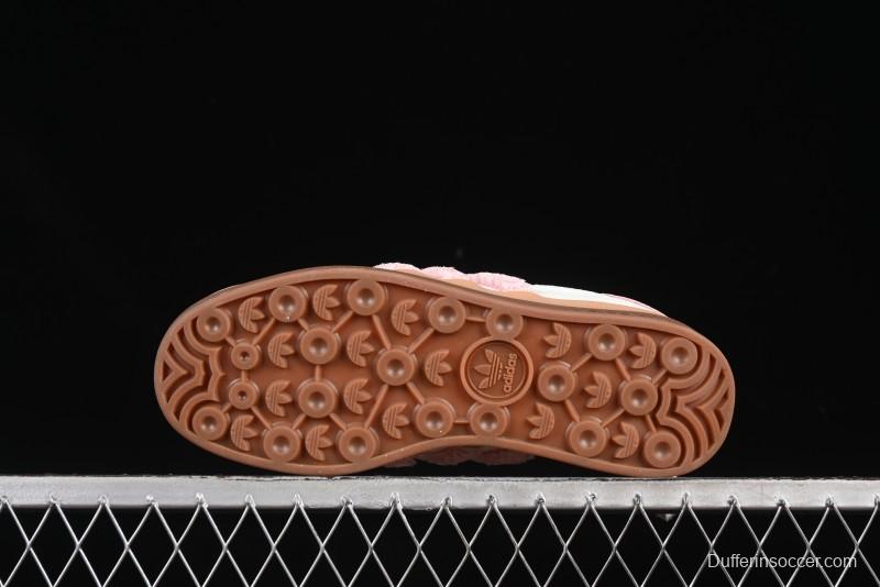 Adidas Originals Gazelle Bold JR8374 Collaboration Low-Top Sneakers with Thick Sole for Slip Resistance and Durability - JR8374