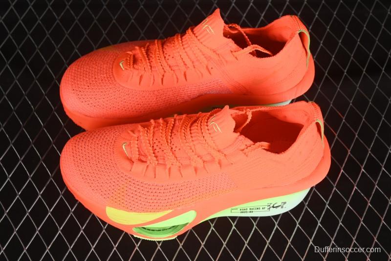 Nike Zoom VaporFly Next 3% Prototype Super Marathon Running Shoes with Dual Airzoom Cushion and ZoomX Foam - FD8315-600