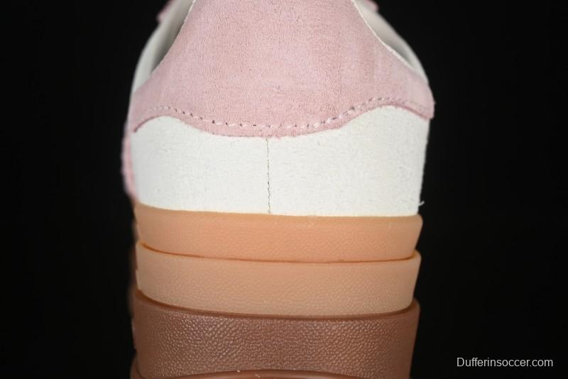 Adidas Originals Gazelle Bold JR8374 Collaboration Low-Top Sneakers with Thick Sole for Slip Resistance and Durability - JR8374