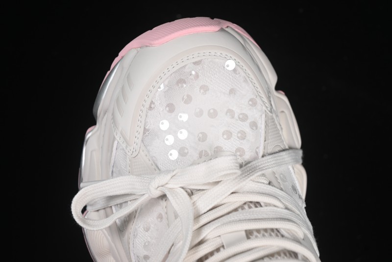 GG-CC Star Same Style Lace-Up Hollow-Out Chunky Sneakers with 5cm Hidden Heel - G25U9988