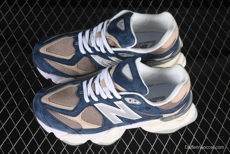 New Balance NB9060 Series Retro Casual Running Shoes with ABZORB Cushioning Technology - U9060LBB