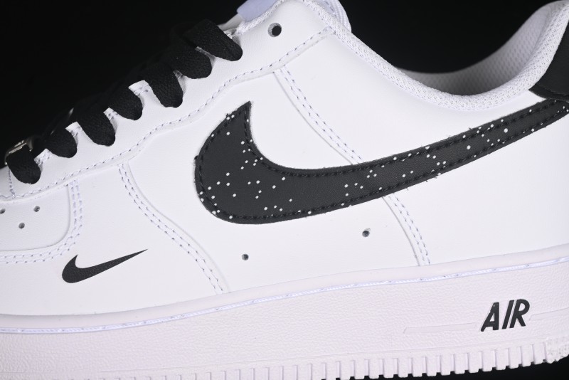 Nike Air Force 1'07 Low Small Swoosh Polka Dot Casual Sneakers - ZH0316-074