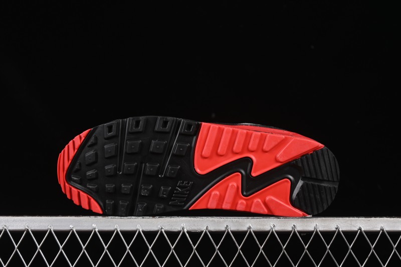 Nike Air Max 90 Retro Running Shoes with Visible Air Cushion - DM0029-007