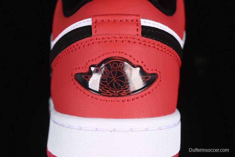 Nike Air Jordan 1 Low "White Black Gym Red" Retro Casual Sneakers - IB8971-106