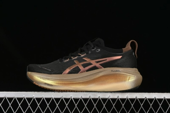 Asics Gel-Nimbus 27 Retro Breathable Casual Shoes Cushioned Durable Running Shoes for Men - 1011C095-001