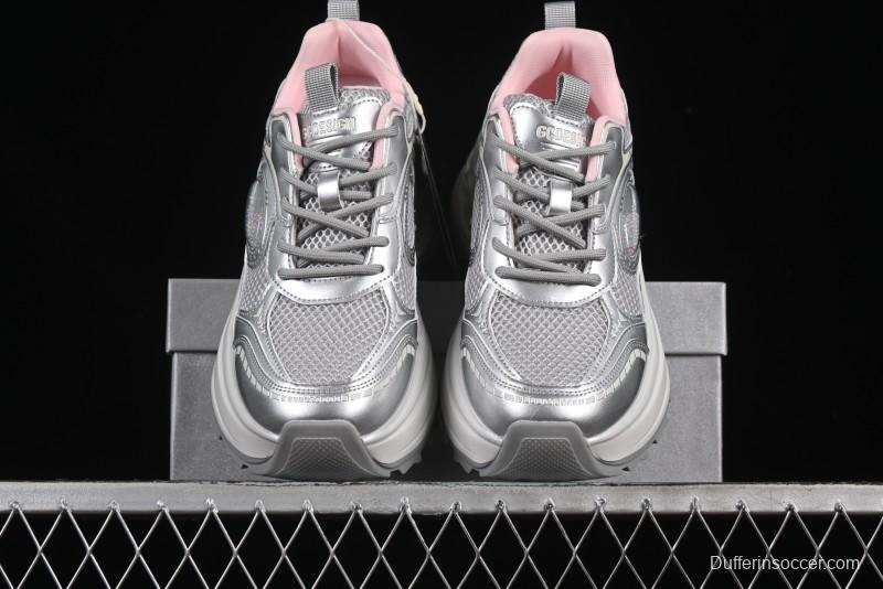 GG-CC Casual Sports Running Shoes with Crescent Moon Sole and 5cm Height Increase - 668-1