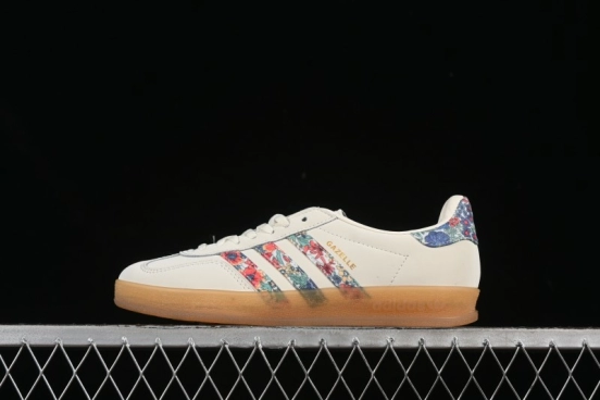 Adidas Originals Gazelle Indoor Retro Casual Slip-Resistant Wear-Resistant Low-Top Sneakers - JH7370