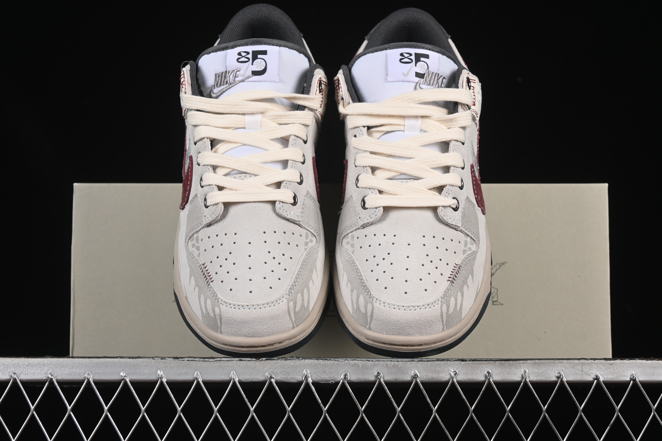 Nike Dunk Low Retro 'Double Swoosh' CNY Year of the Snake Panda Mischief Casual Sneakers - HV1800-101