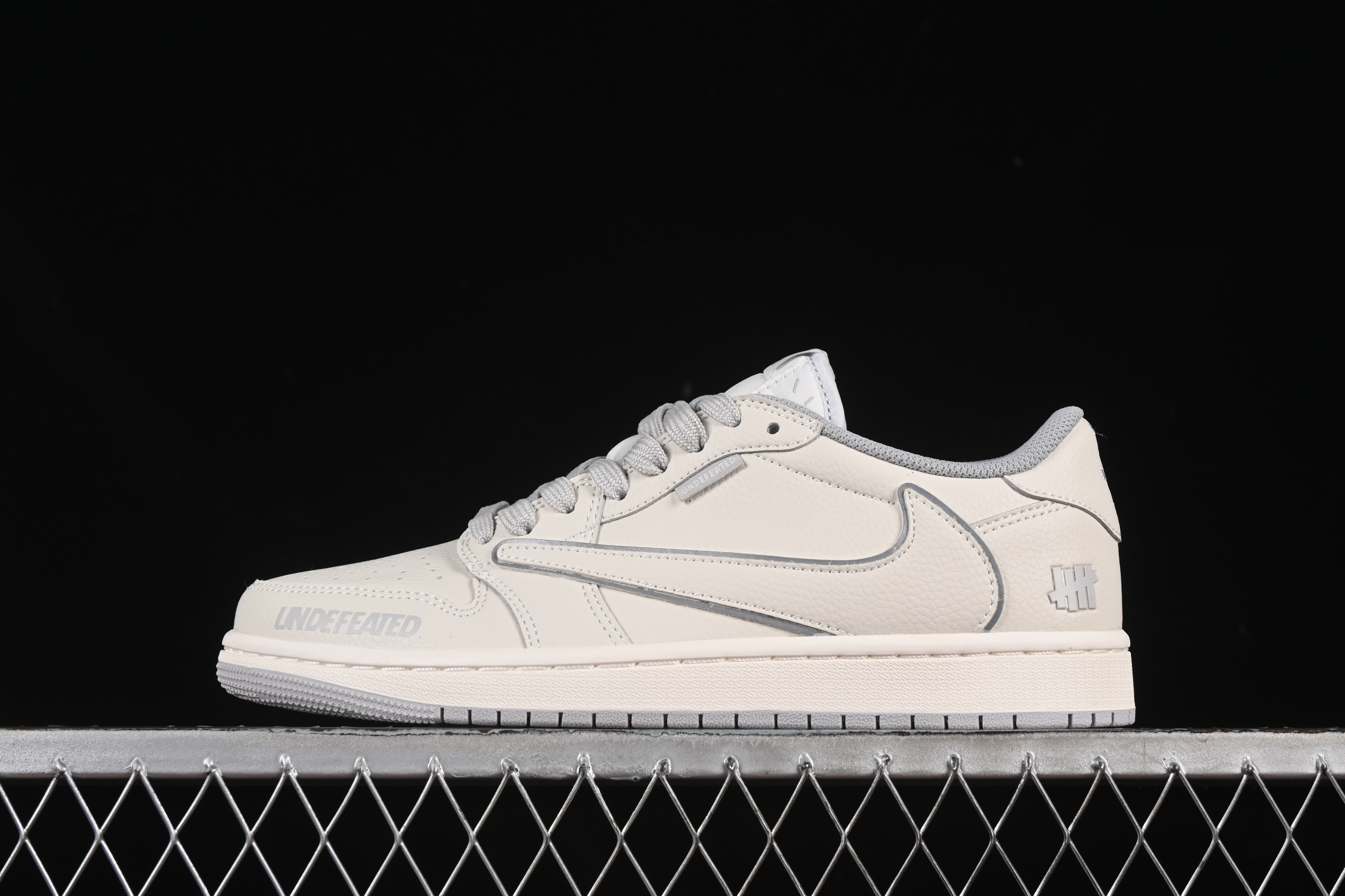 Nike Travis Scott x Fragment Design x Air Jordan 1 Low OG SP AJ1 Collaboration Sneakers - DF1845-532