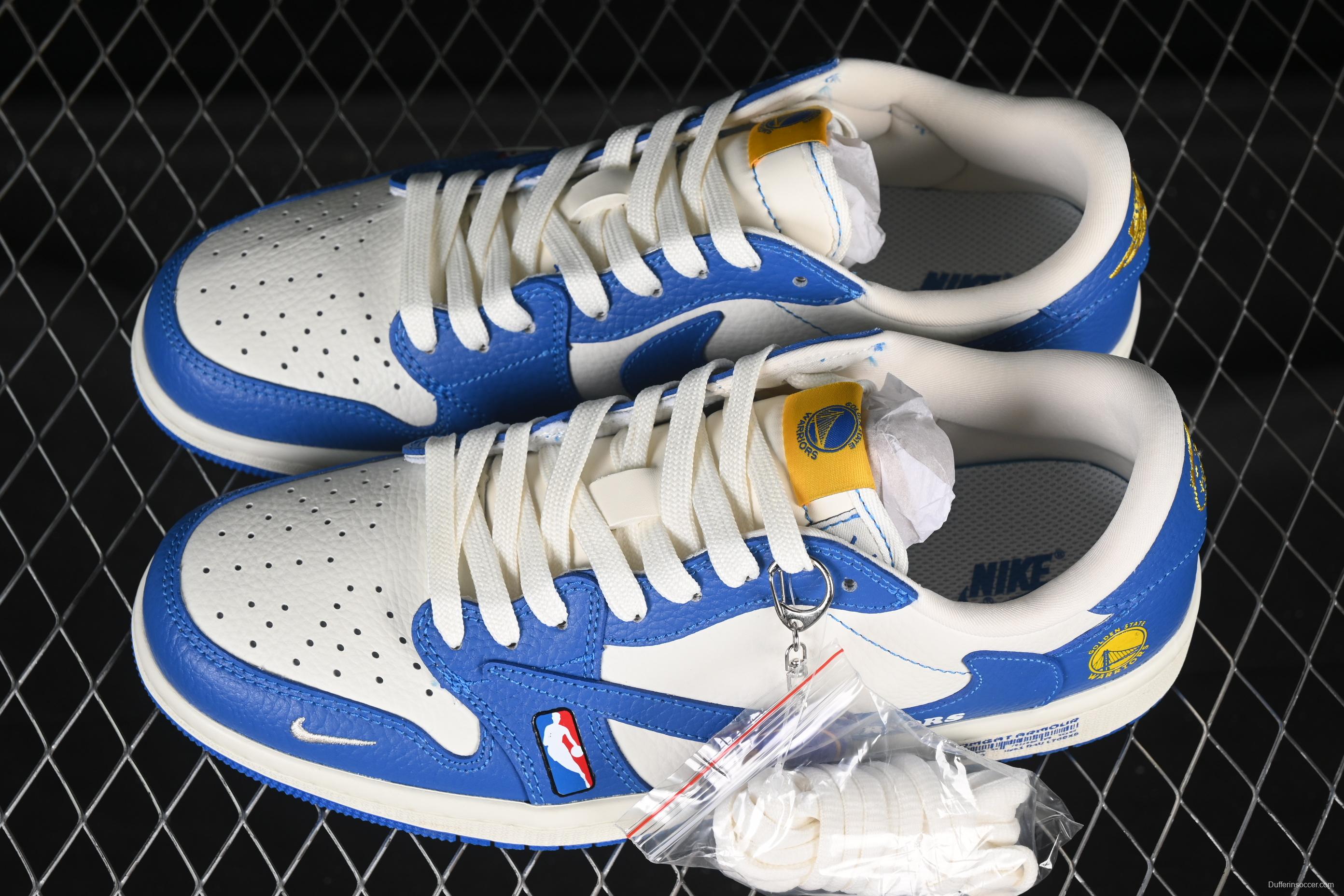 Nike Travis Scott x Fragment Design x Air Jordan 1 Low OG SP AJ1 Collaboration Casual Sneakers - SC9207-025