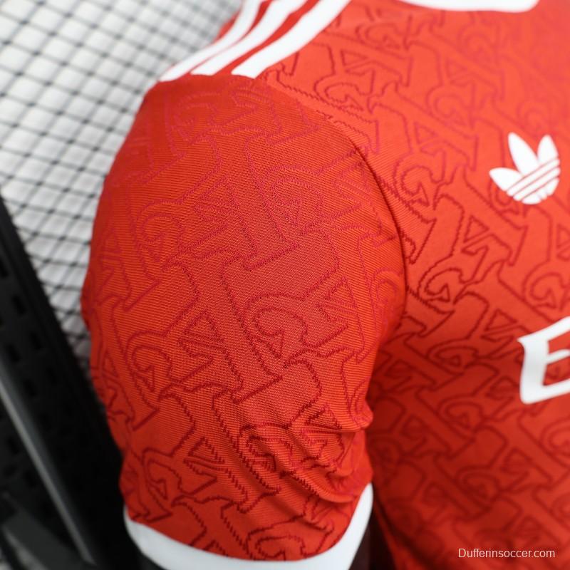 Player Version 25/26 Arsenal Red Pre-Match Special Jersey
