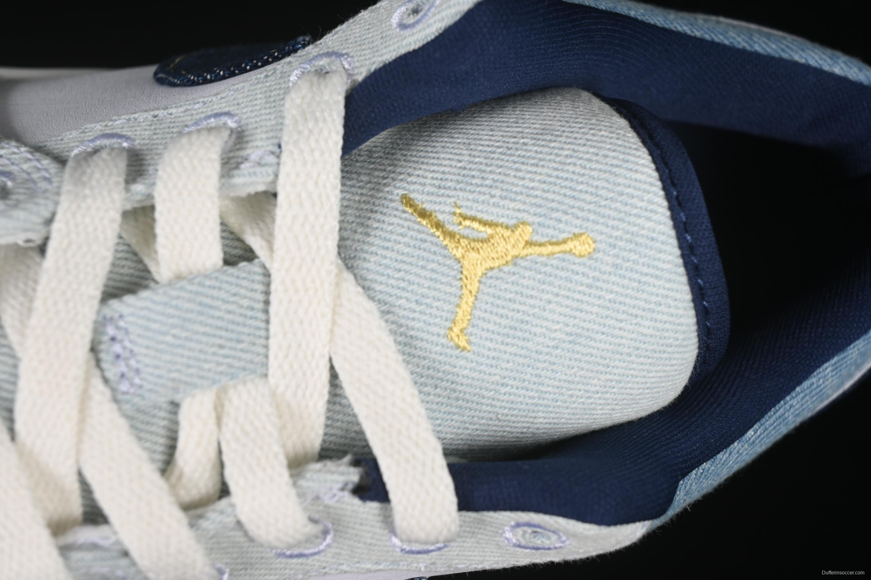 Nike Air Jordan 1 Low "Canadian Tuxedo" Basketball Shoes - IH0648-141