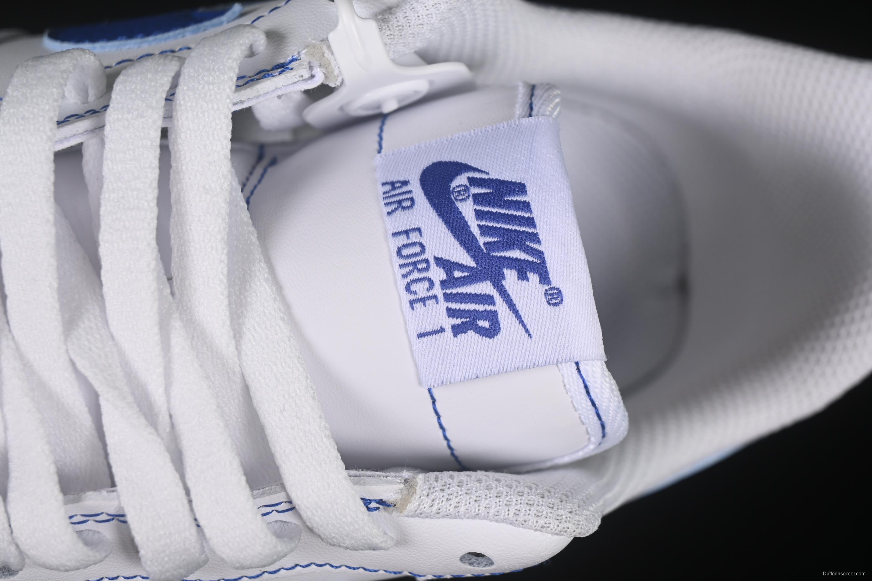 Nike Air Force 1'07 Low Casual Sneakers in Blue Ocean - ZH0316-083