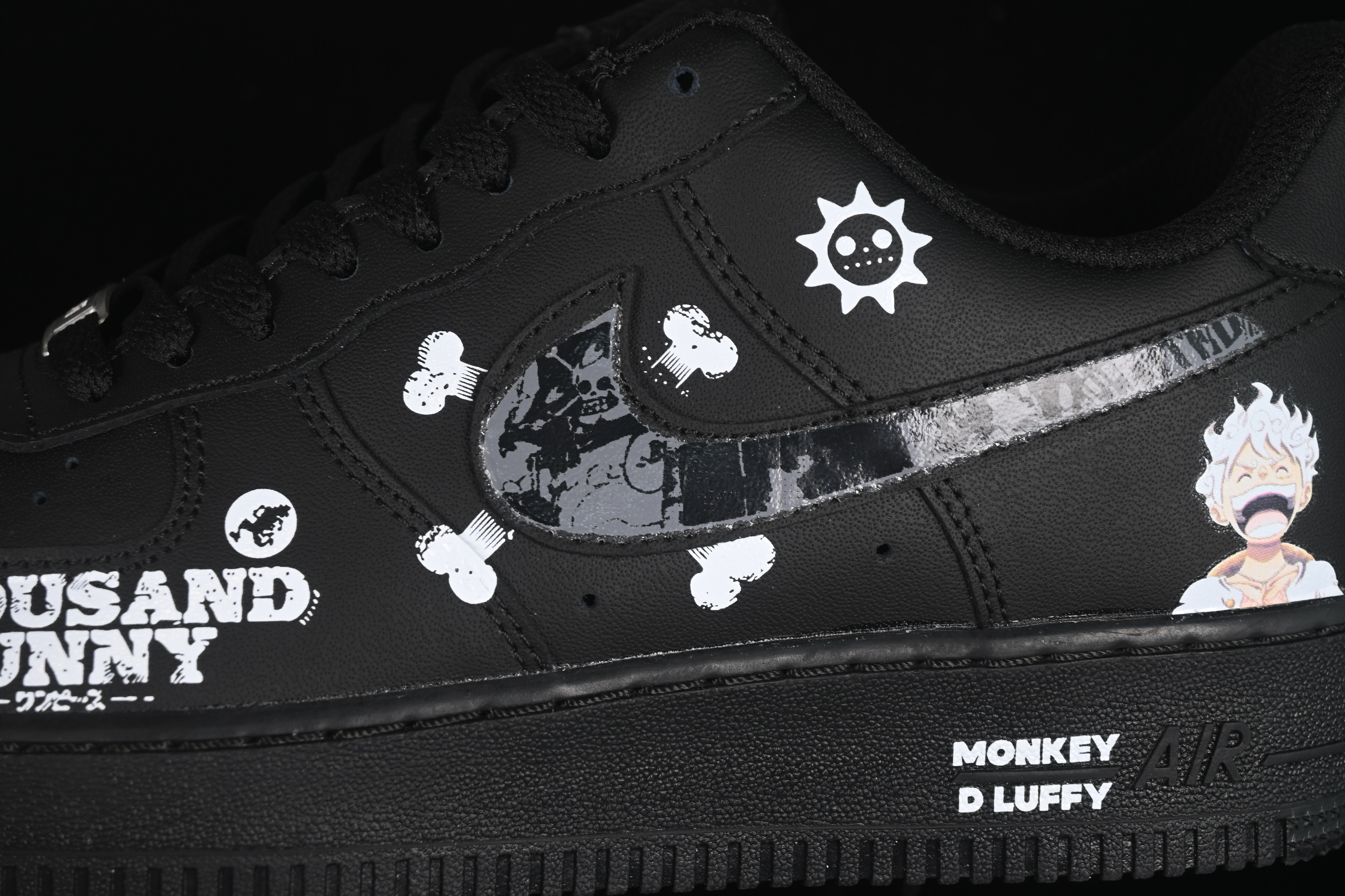Nike Air Force 1'07 Low "Nica" One Piece Manga Series Gear 5 Nika Casual Sneakers - CW2288-016