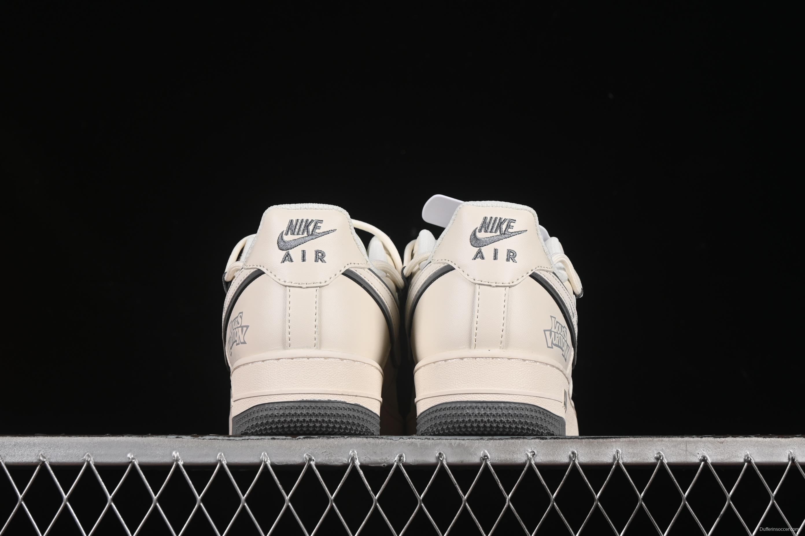 Nike Air Force 1 '07 Low LV Collaboration Beige Sole Drawstring Casual Sneakers - DM6868-100