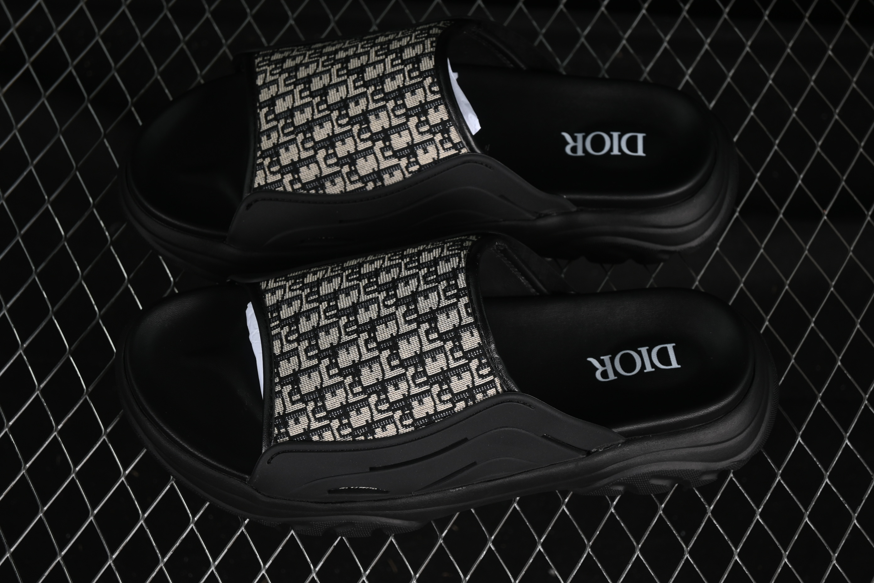 Dior H-Town Oblique Summer Men's Platform Casual Sandals - 3SA132ZYF