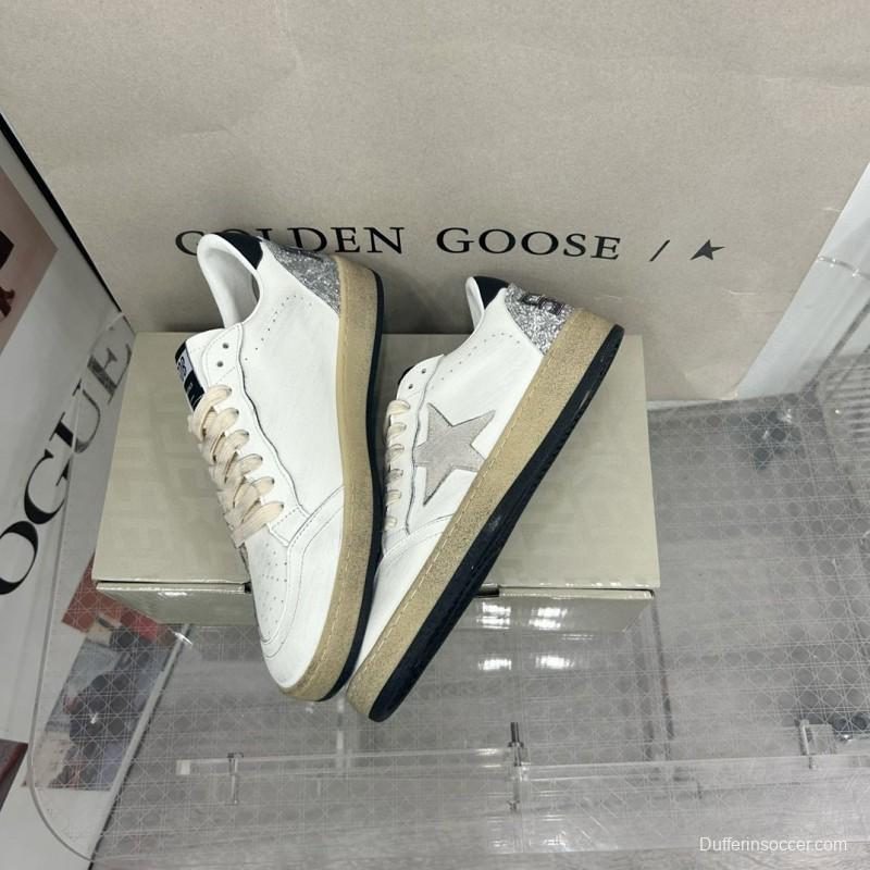 2024 Unisex GGDB White Black Leather Suede Sneakers